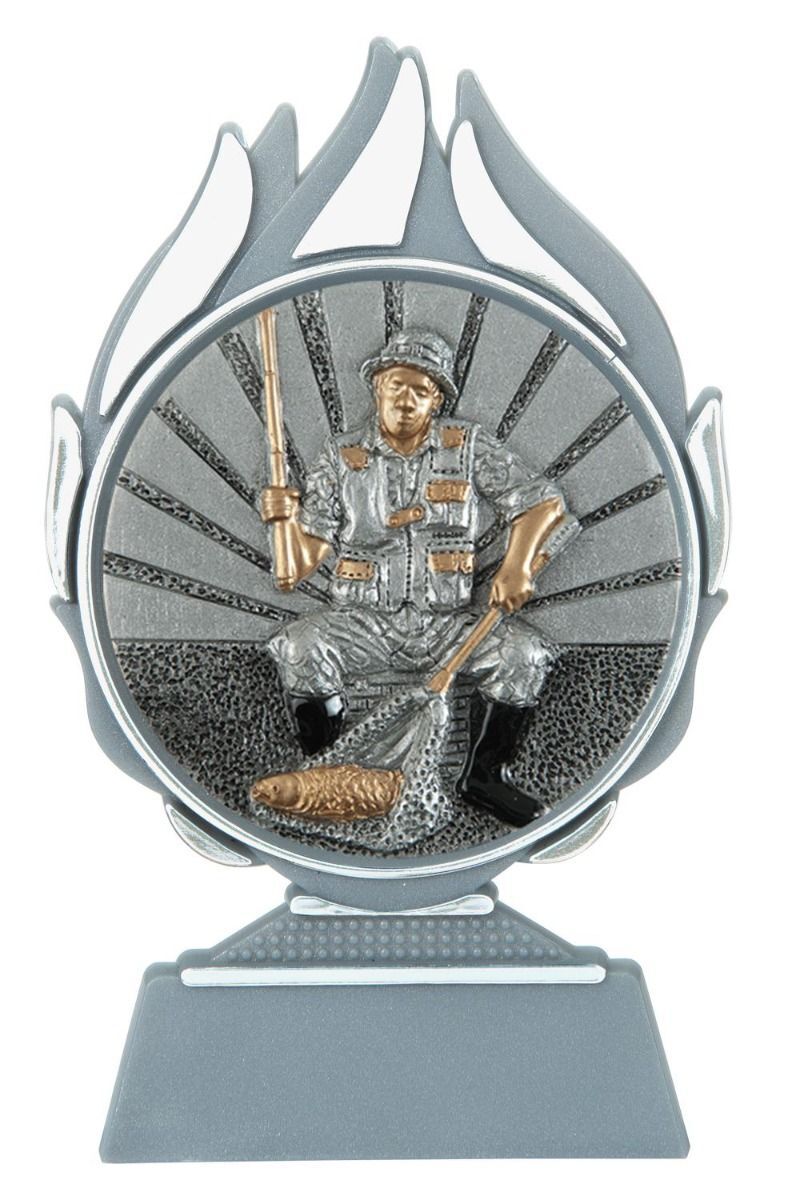 Angel Pokal  in G/S/B Lieferbar Höhe 13,5cm