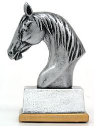 Reitsport Trophäe in Gold/Silber/Bronze Lieferbar