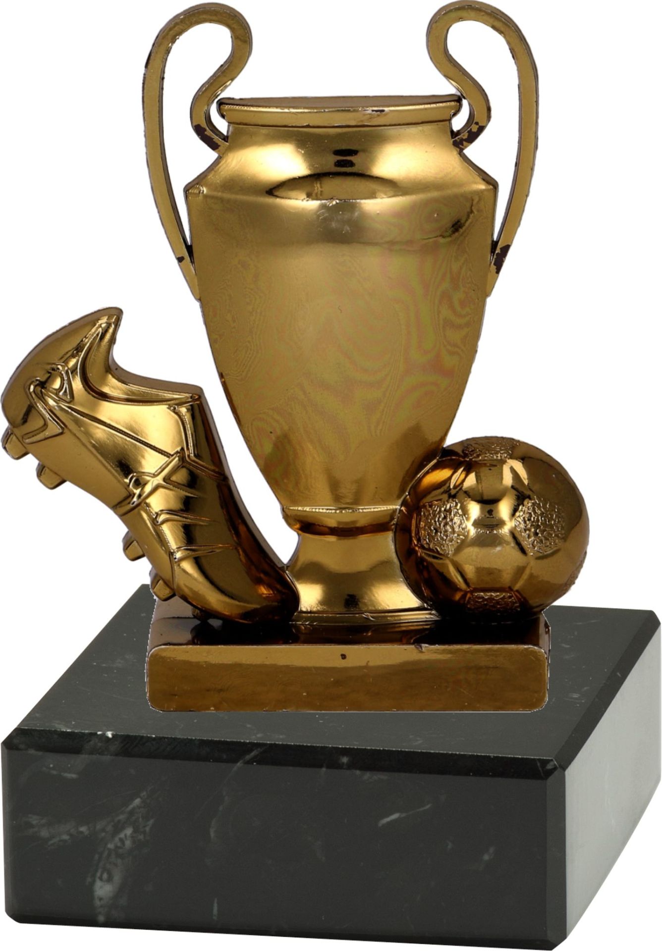 Fußball Trophäe B326 in Gold-Silber und Bronze Lieferbar