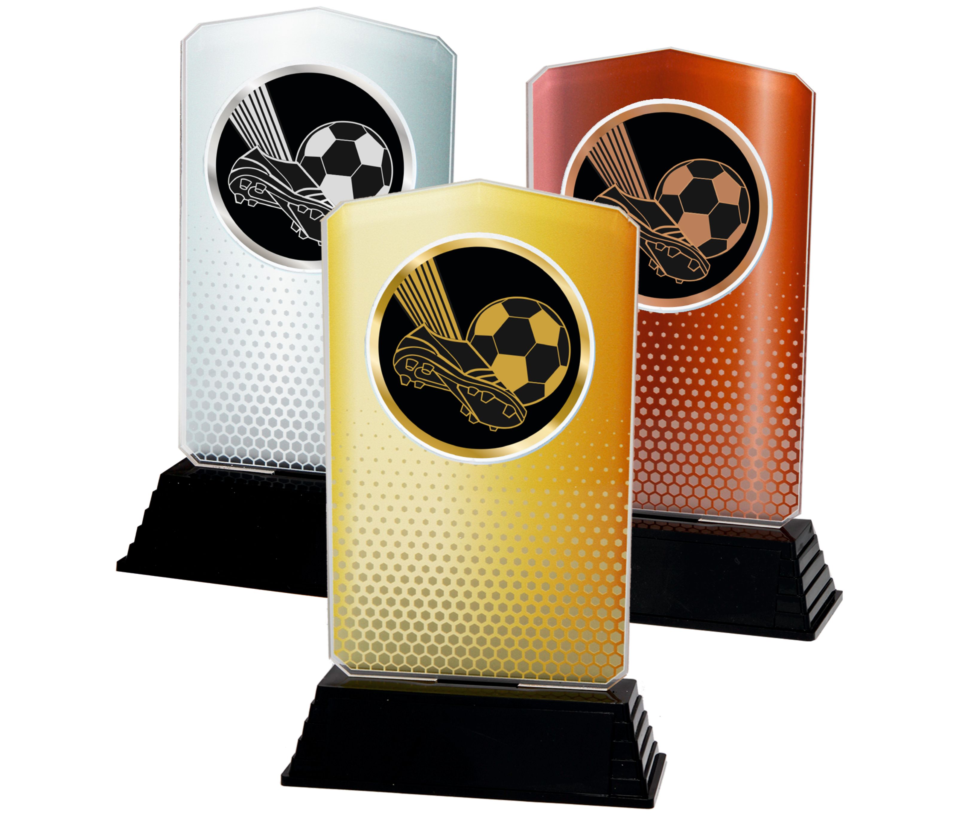 Fußball Art. Nr. BAC05 in Gold, Silber und Bronze Lieferbar