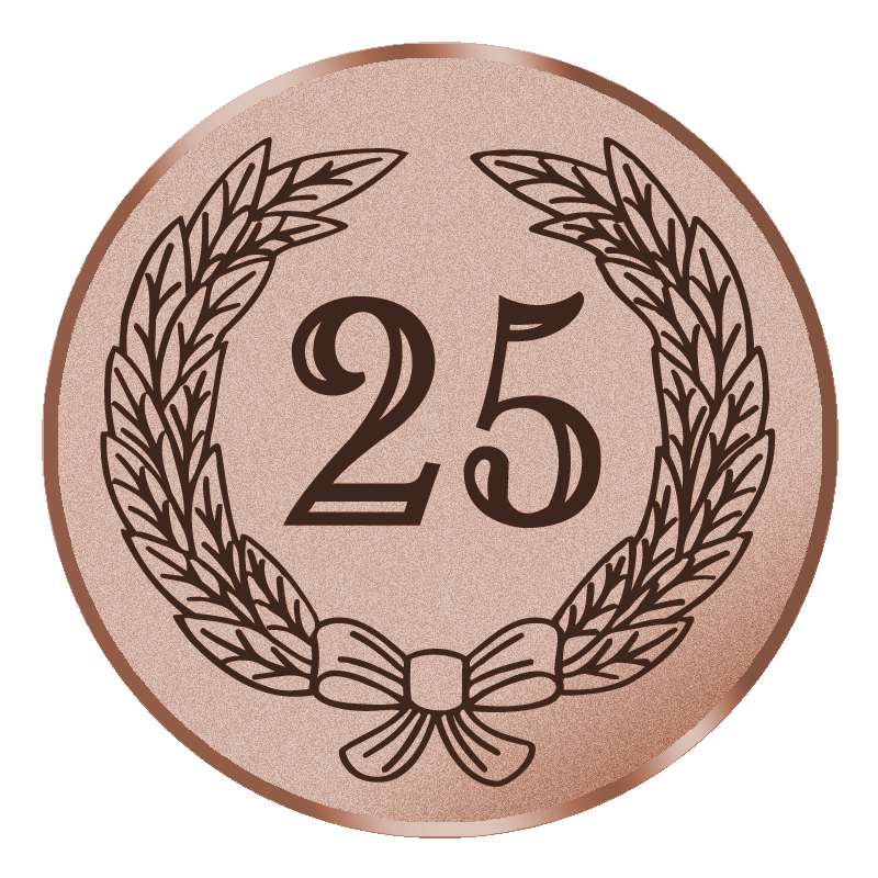 Emblem G19B in G/S/B 25mm und 50mm Lieferbar