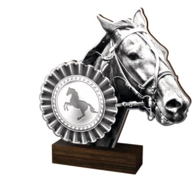 Reitsport Trophäe BF in 3 Farben G/S/B