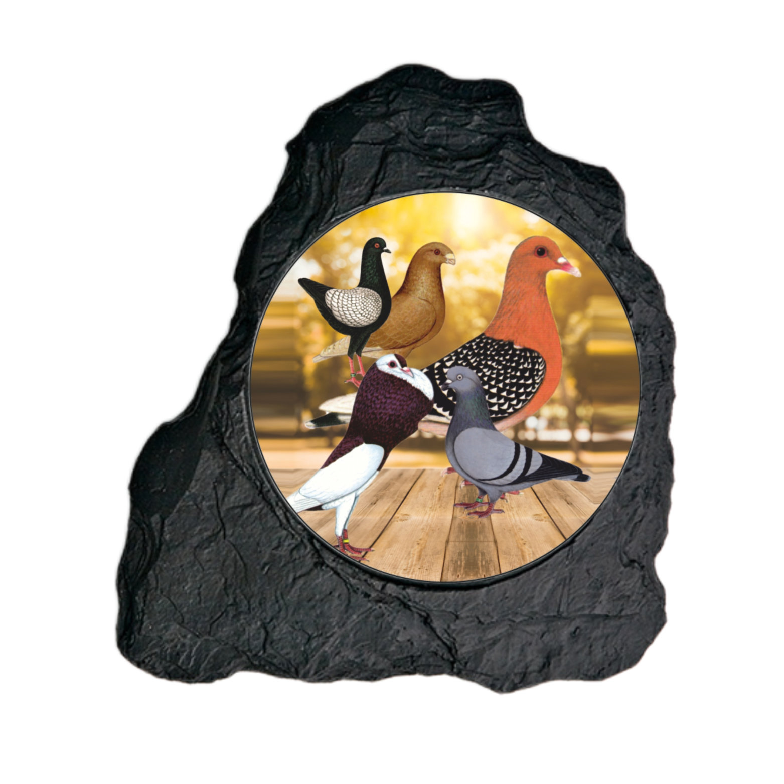 Schieferlook Plakette