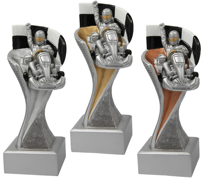 Kartsport Lieferbar in Gold-Silber-Bronze