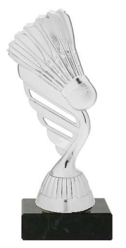 Badmintin Pokal  in G/S/B Lieferbar Höhe 17cm