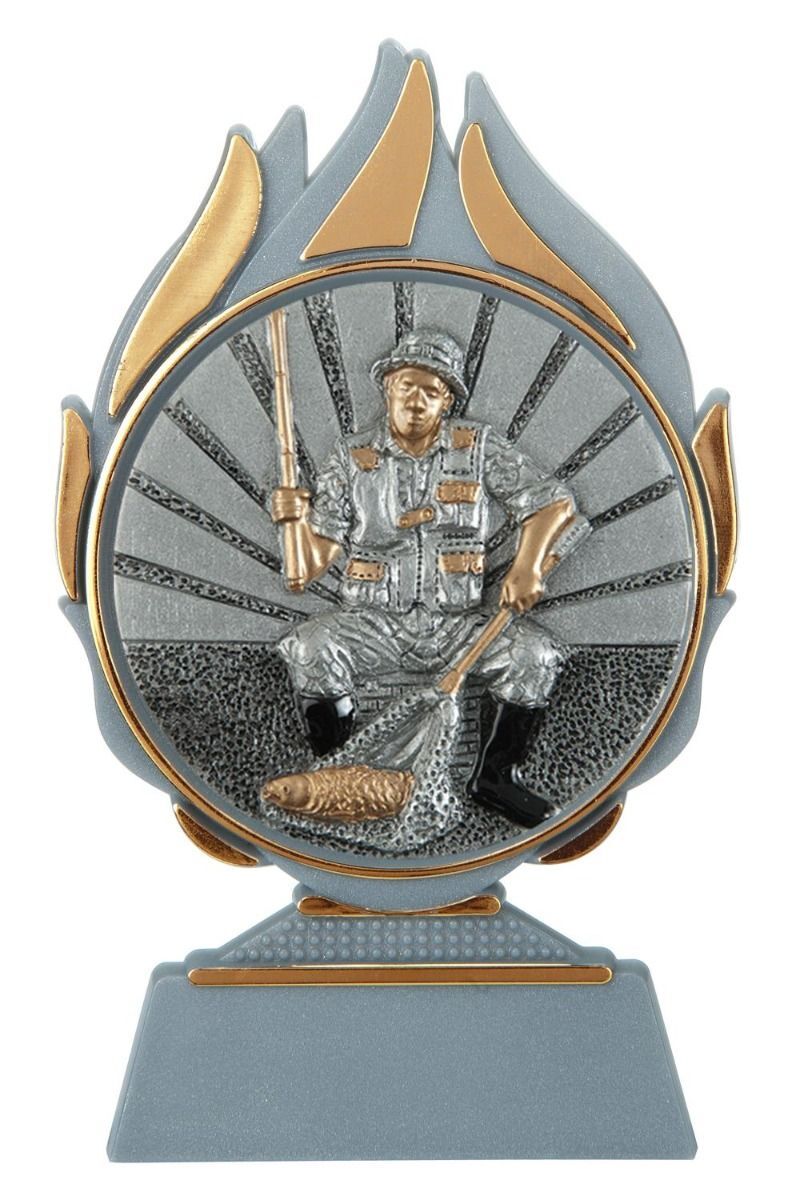 Angel Pokal  in G/S/B Lieferbar Höhe 13,5cm