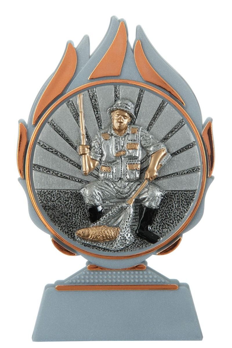 Angel Pokal  in G/S/B Lieferbar Höhe 13,5cm