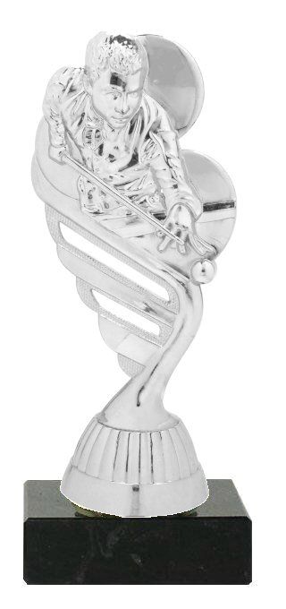 Billard Pokal  in G/S/B Lieferbar Höhe 13,5cm