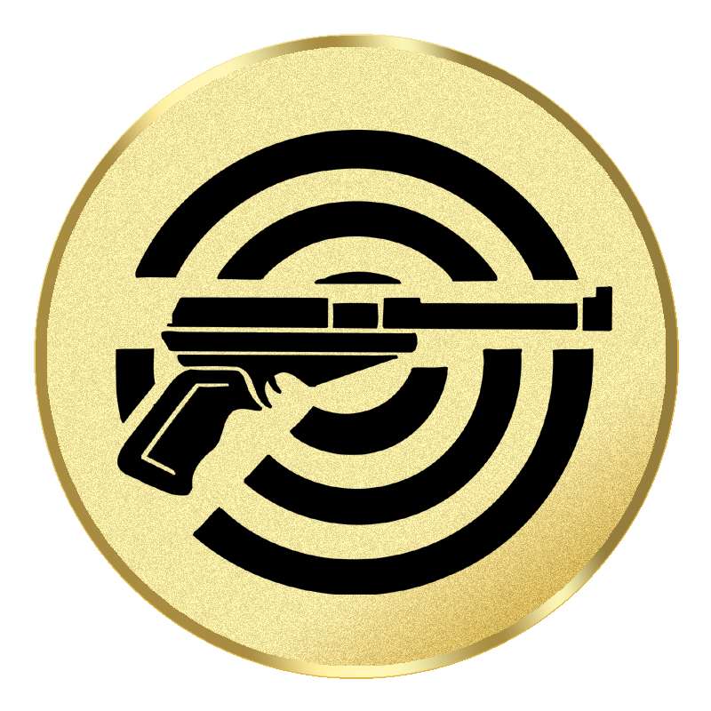 Emblem G5F in G/S/B 25mm und  50mm Lieferbar