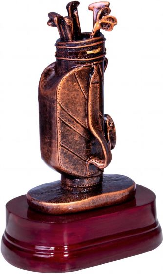 Resinfiguren  Golfbag