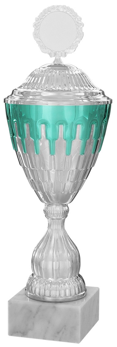 Pokalserie 40640 Silber/Grün in 3 Größen Lieferbar