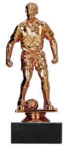 Fußball Trophähe in G/S/B