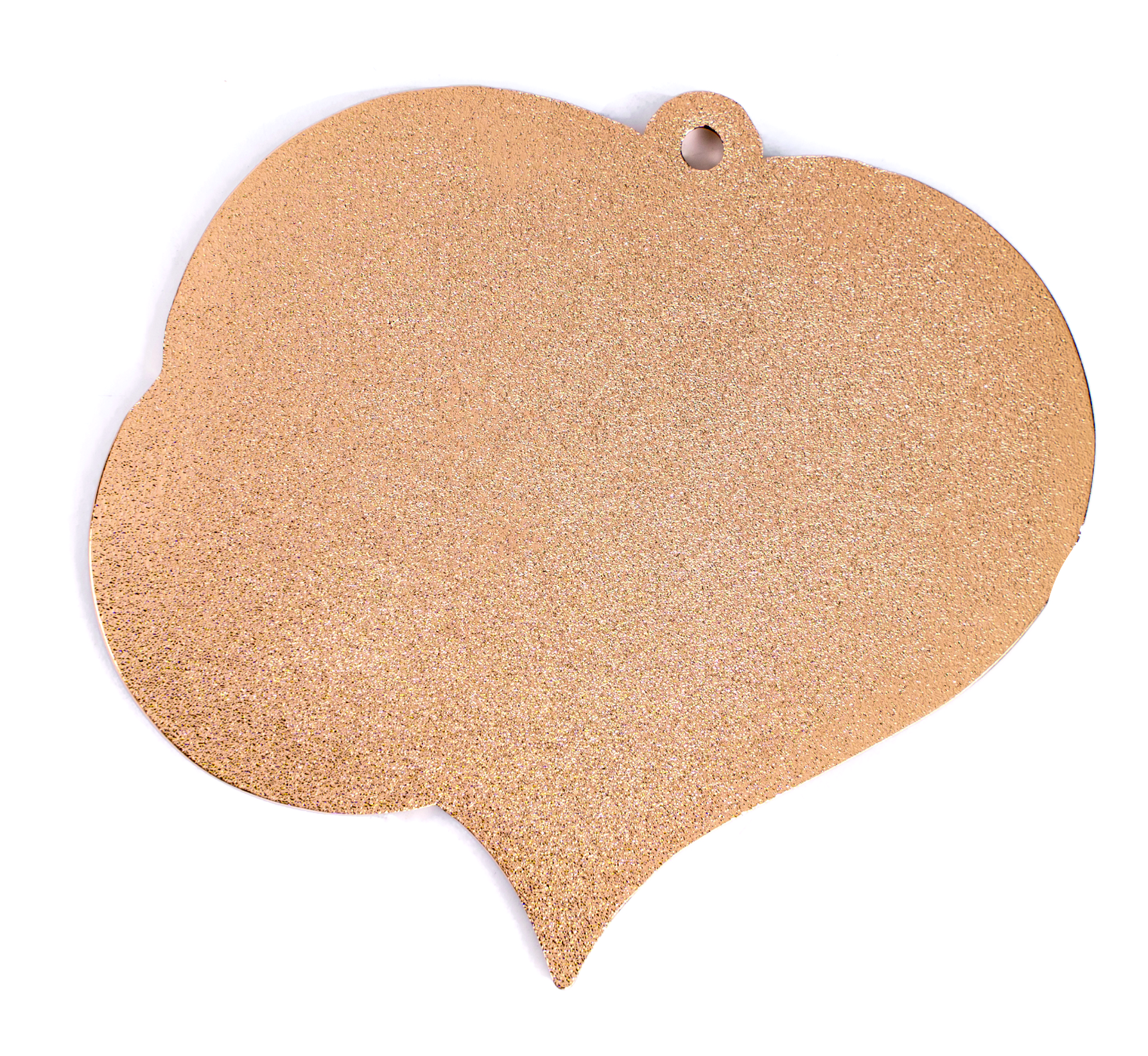 Eisen - Medaille 70mm MEH - Herzform in Gold